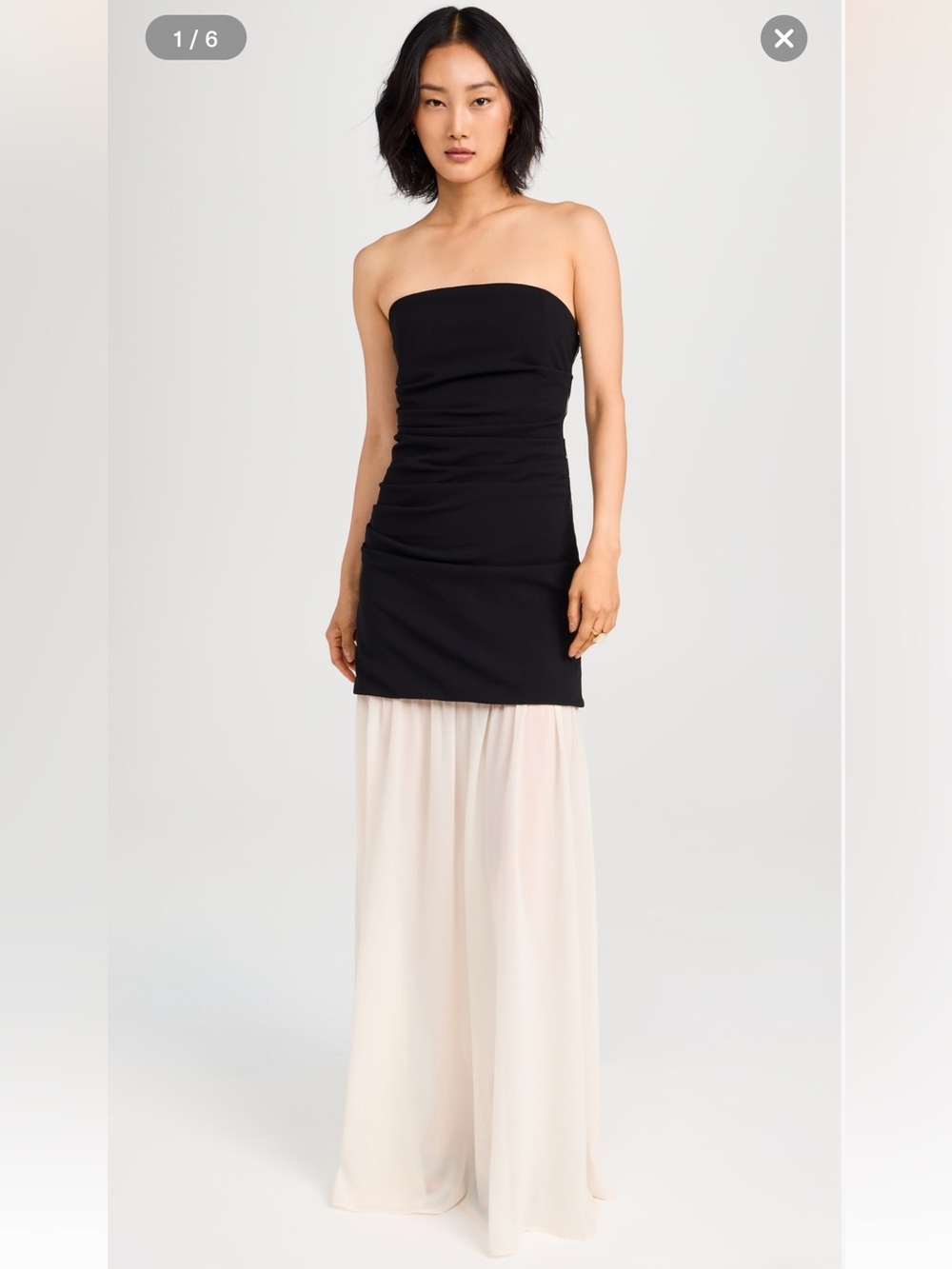Line & Dot Amara Strapless Dress